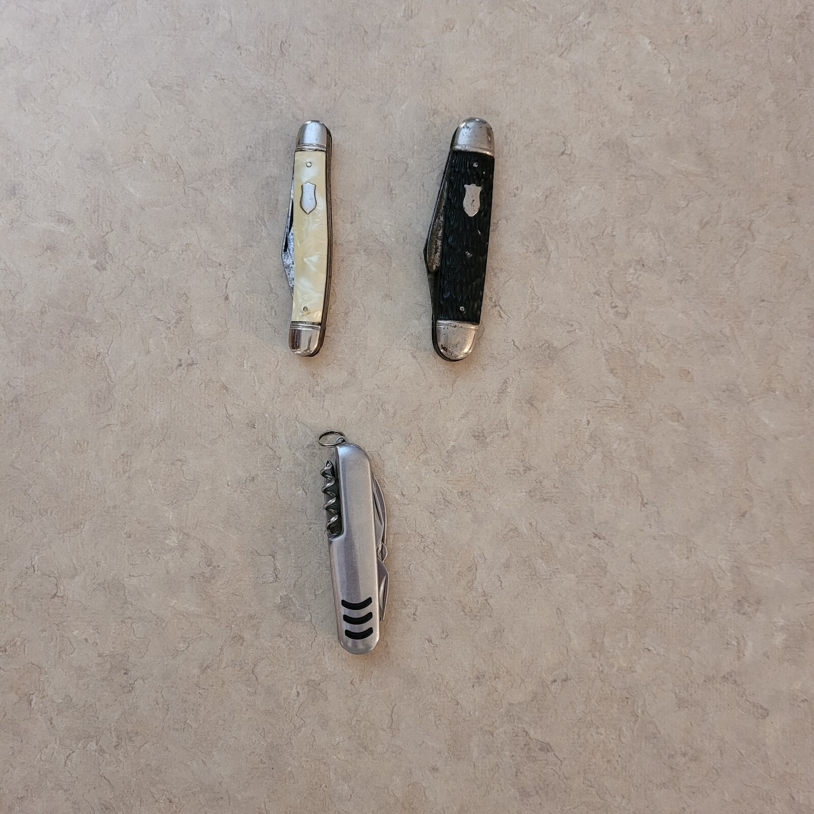 Set of 3 Small Pocket Knives eBay