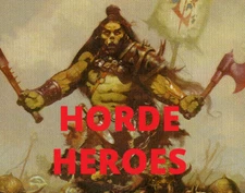 World of Warcraft WoW TCG Every Horde Foil / Nonfoil Hero CHOOSE YOUR CARDS!
