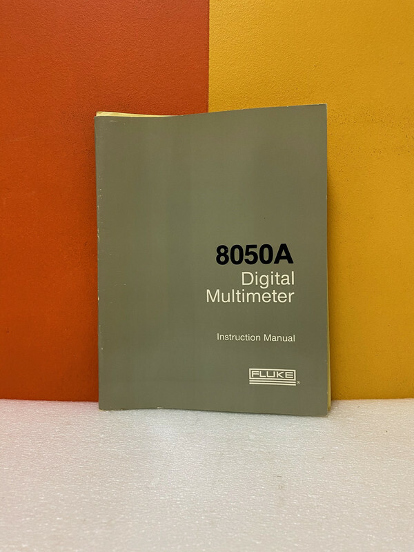 Fluke 530907 8050A Digital Multimeter User Guide and Instructions
