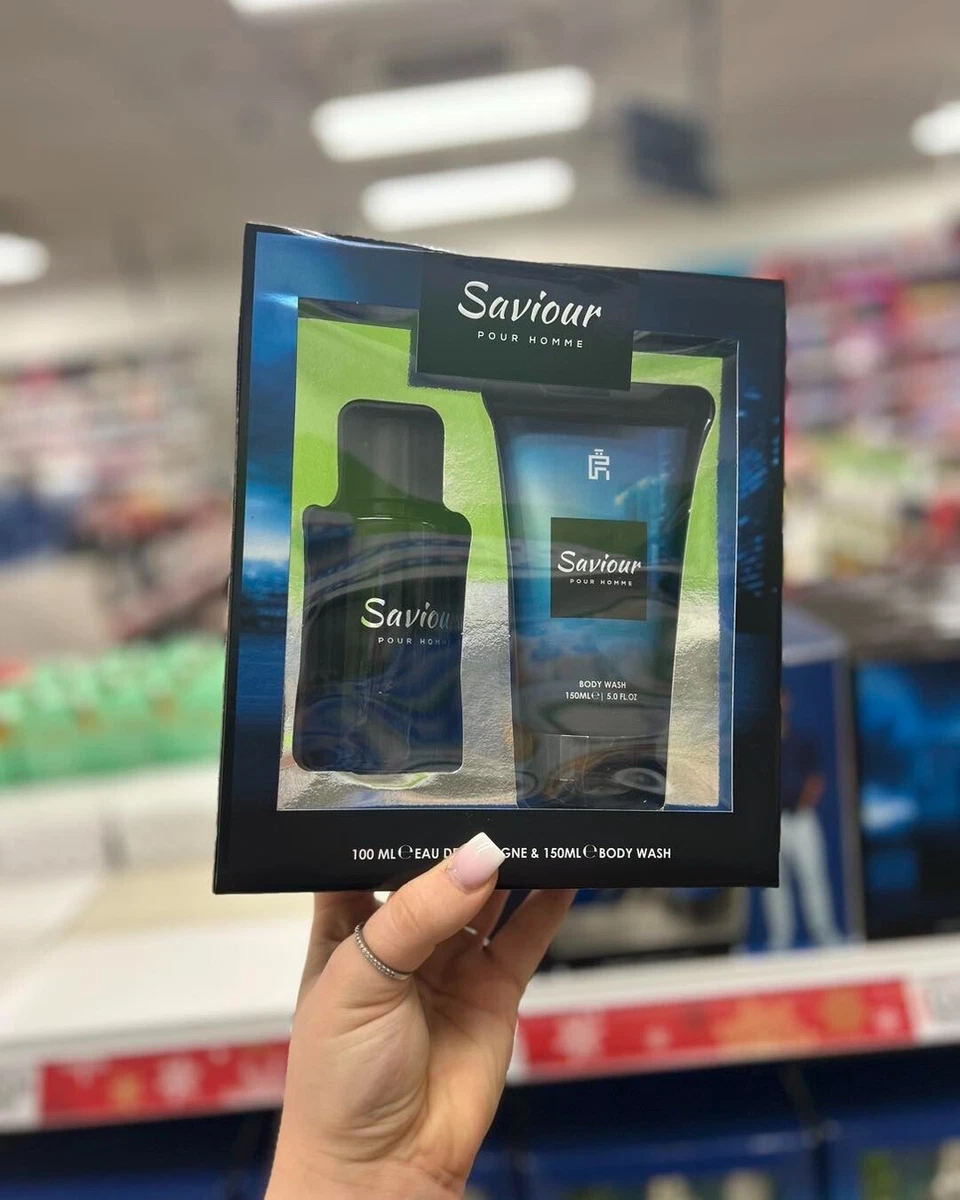 Saviour Perfume Man Eau De Toilette Body Wash Mens Christmas Gift Set