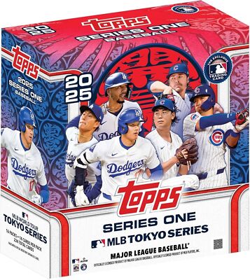 Topps 2025 MLB TOKYO SERIES MEGA BOX 1個 MLB World Tour Tokyo Series 2025 Topps Series 1 Mega Box