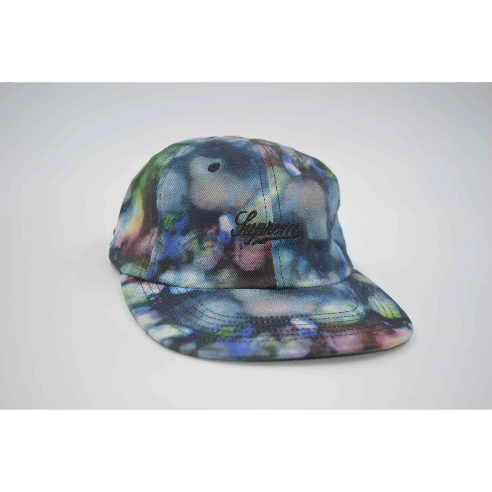 Casquette de camp 6 panneaux Supreme Liberty Twill FW15   Noir   Occasion