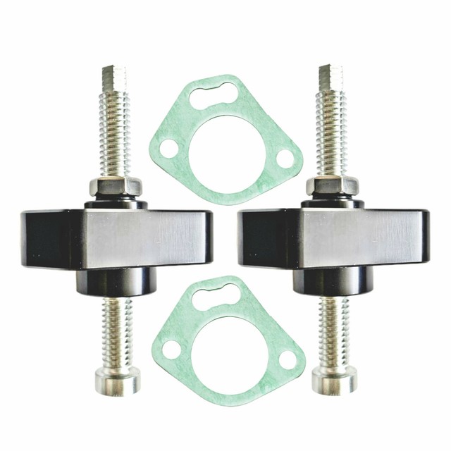 TWO BLACK SUZUKI MANUAL CAM CHAIN TENSIONERS 0510 SV650 SF650 DL650