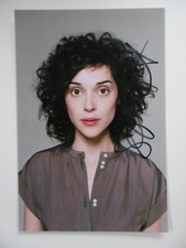 St. Vincent Annie Clark autograph signed 10x15 cm picture