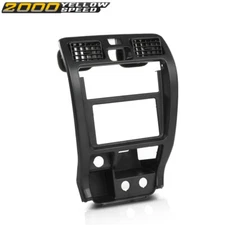 Black Center Dash Radio Climate Control Bezel Fit For Toyota 4Runner 1999-2002
