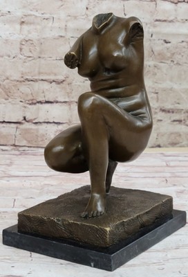 Venetian Bronze Marble Base Venus de Milo/Greek Goddess Aphrodite Hand Made Art