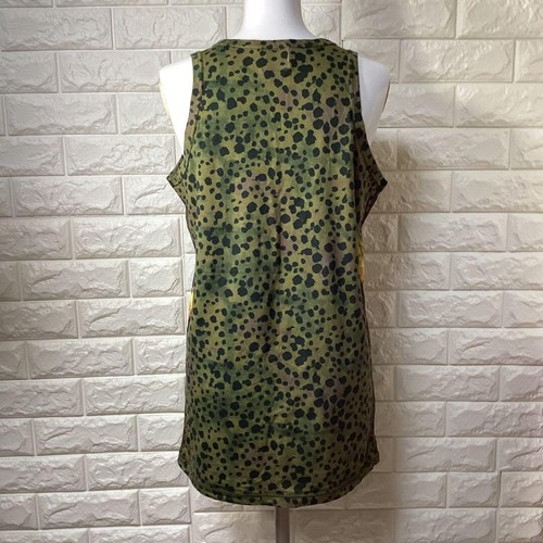 Vivienne Westwood Leopard Tank Top Tiger Print L Japan VTG Khaki Rare - Picture 3 of 7
