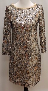 tahari sequin dress