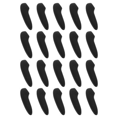 100Pcs Knife Tip Protector Cover Knife Tip Guard Knife Blade Tip Sleeves, Black