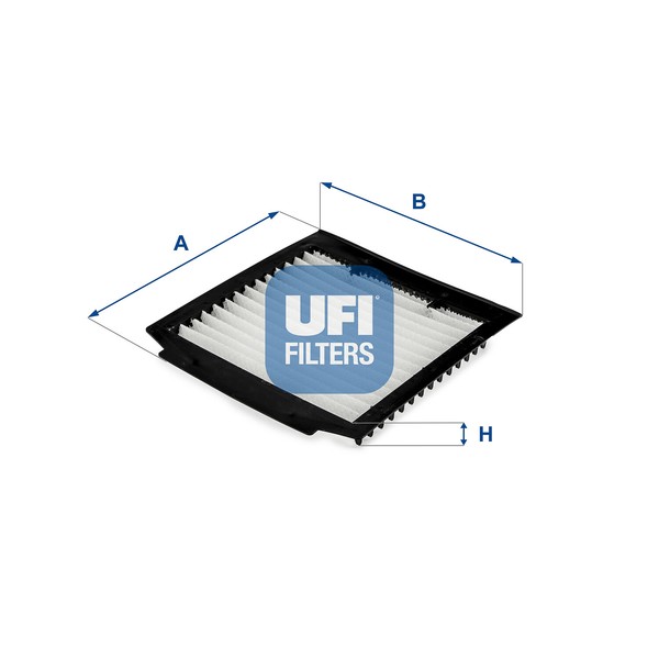 Ufi 53.316.00 Innenraumfilter Pollenfilter FüR Land Rover-image
