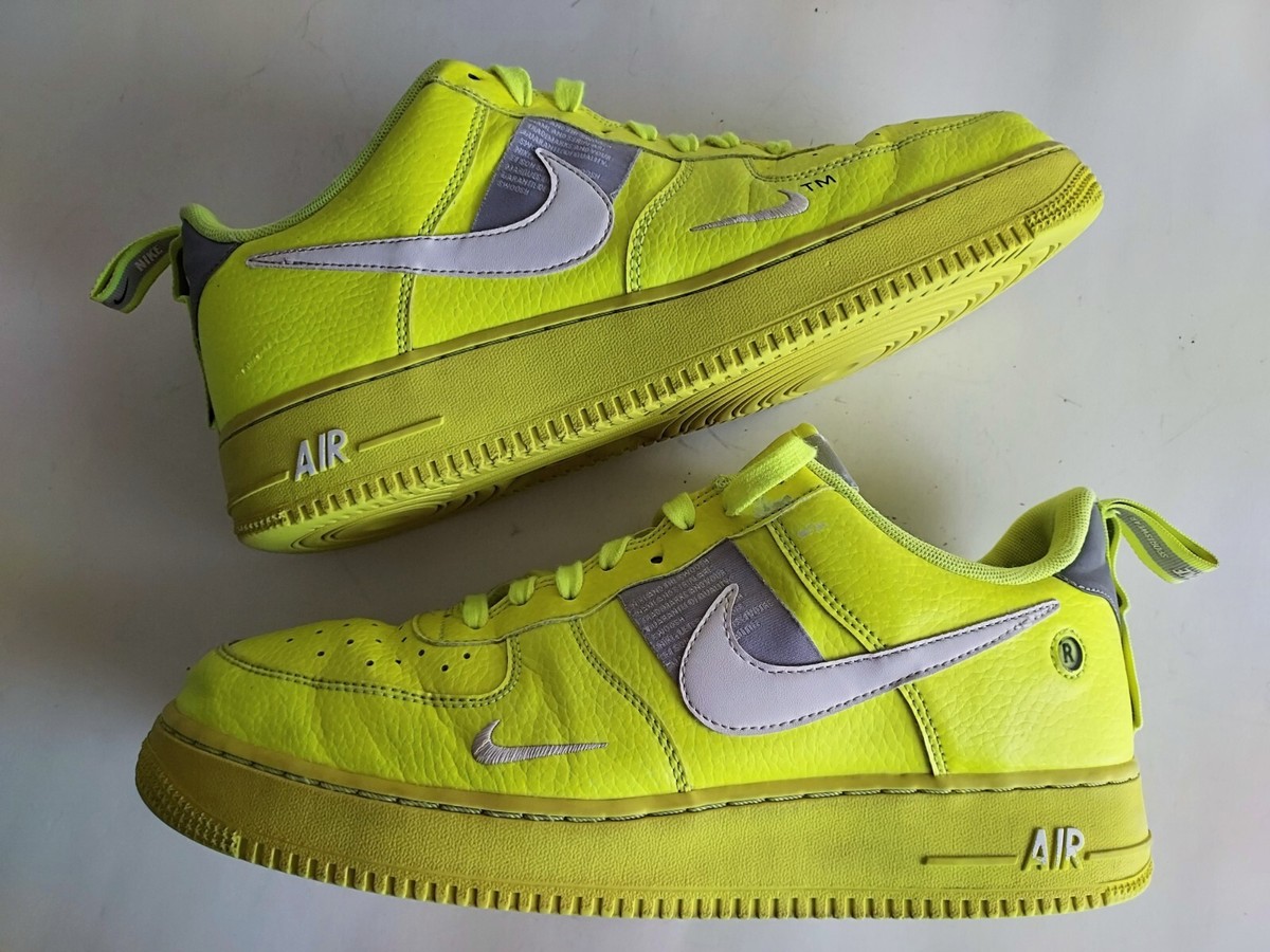 Nike Air Force 1 '07 LV8 Utility Volt 2018 AJ7747-700 Men's