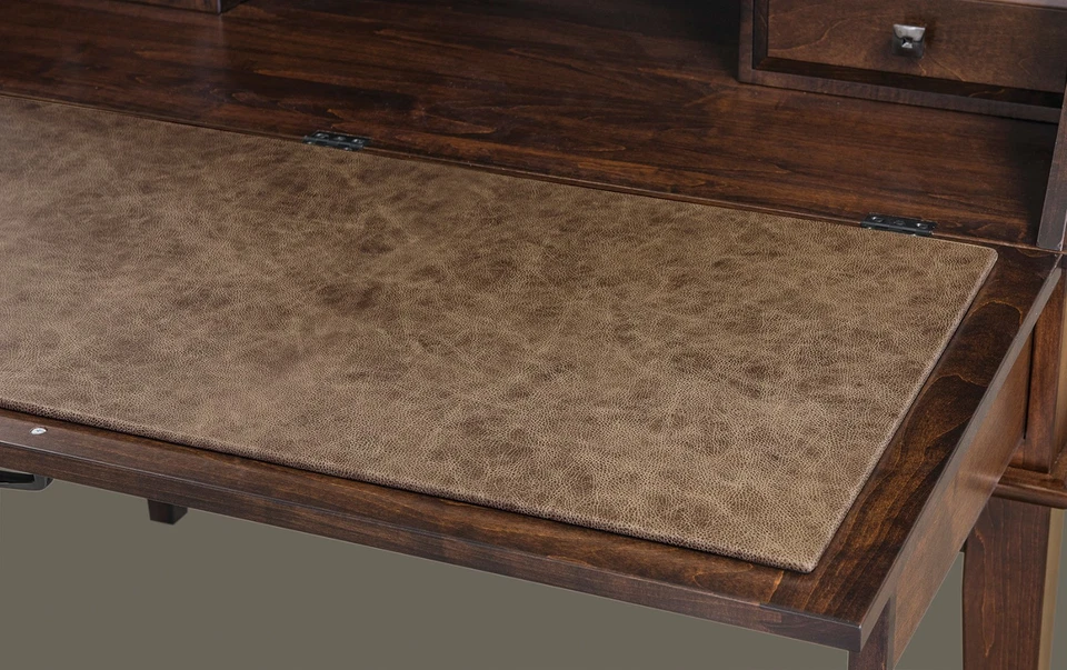 Escritorio Amish tradicional secretaria tapa elevadora ranuras para letras madera maciza EE. UU. Foto 4 de 4