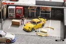 Star Model 1:64 RWB930 GT Rauh-Welt Valkyrja Yellow Diecast Model Car
