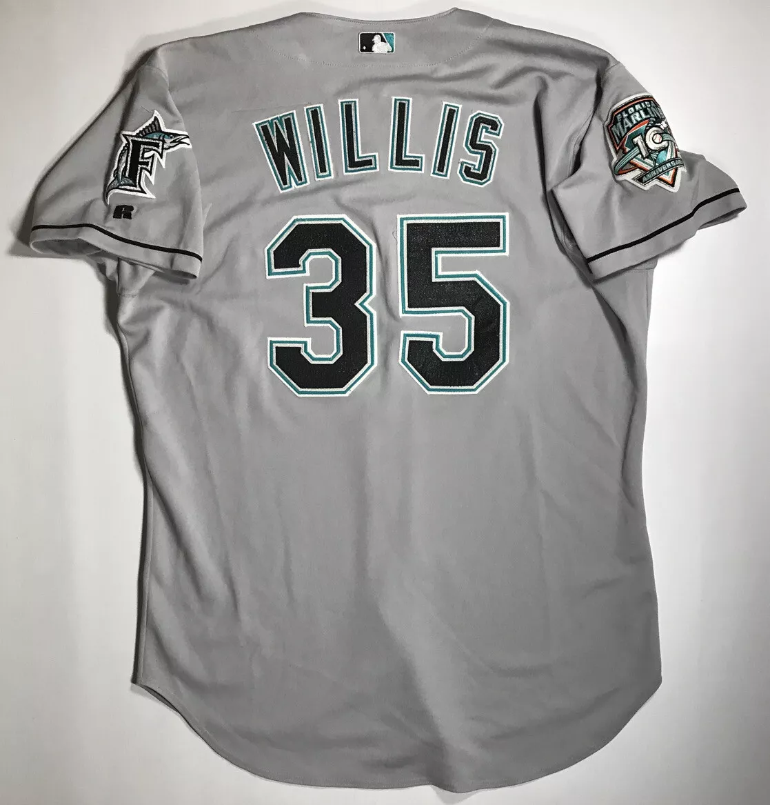 2003 Florida Marlins Dontrelle Willis Game Issued Jersey Size 50