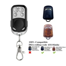 Compatible Remote Control with DEA GENIE 273 Rolling Code 433.92MHz