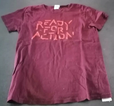 TEE SHIRT ROUGE 12 ANS DECATHLON - Photo 1/2
