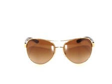 Michael Kors Brown Aviator Sunglasses for Women for sale