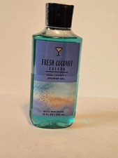 BATH & BODY WORKS FRESH COCONUT COLADA SHOWER GEL 10 OZ / 295 mL, NEW UNOPENED 0.65 per gallon