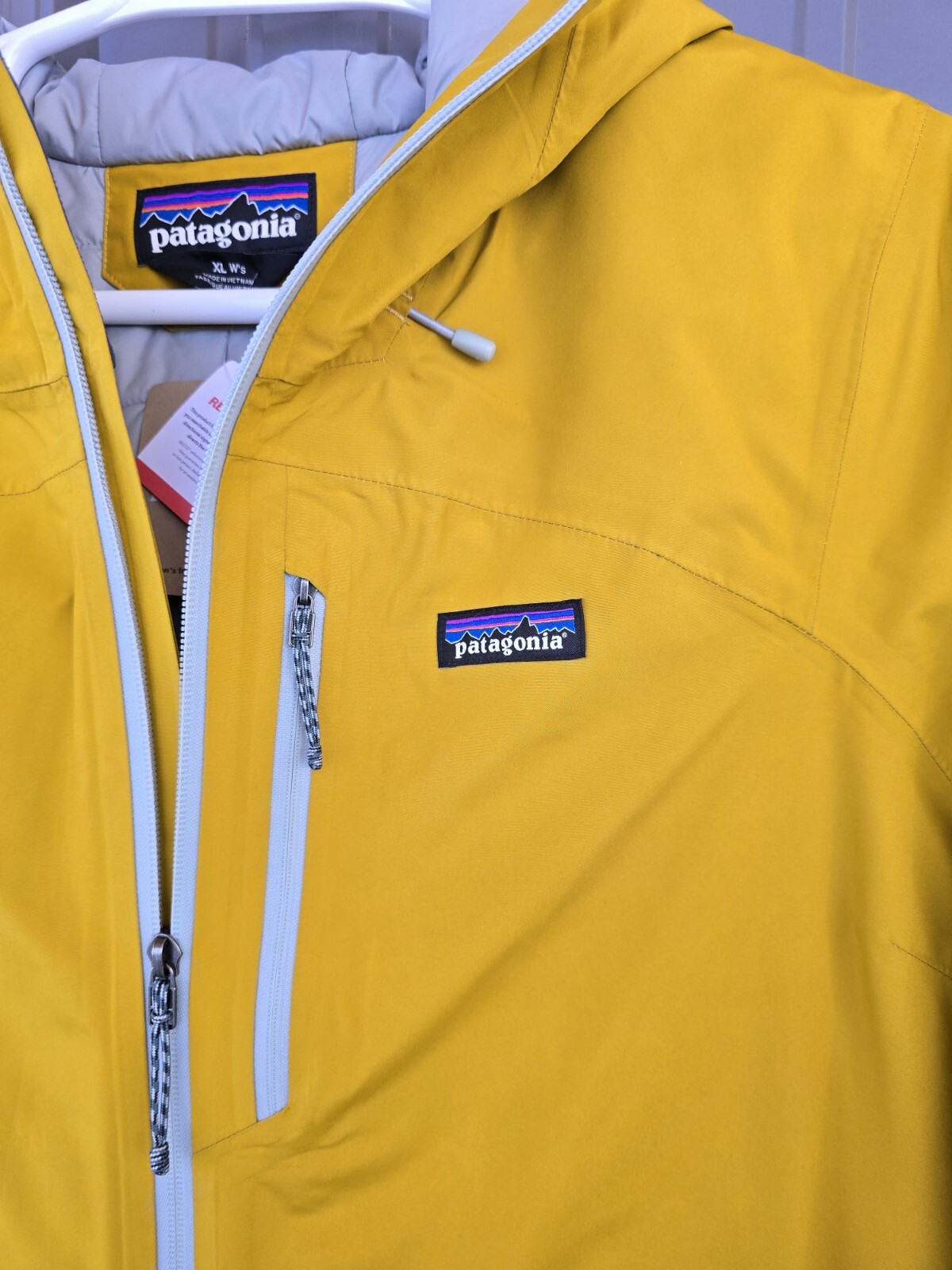 Patagonia Women’s XL Insulated Powder Town Ski Snowboard Coat  Cosmic Gold New! thumbnail 13