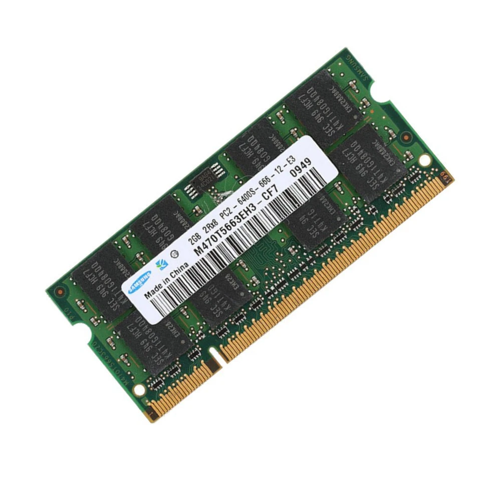 4GB 2x 2GB PC2-6400S 2Rx8 DDR2 800MHz SODIMM memoria Notebook ram Per Samsung IT - Image 3 of 4