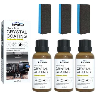 Auto Polish und Repair Coating Car Clean Crystal Coating Plastic Restorer~NEU.