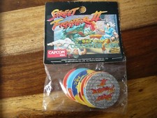 STREET FIGHTER II OFFICIAL COLLECTOR CAPS - CAPCOM USA - BNIP