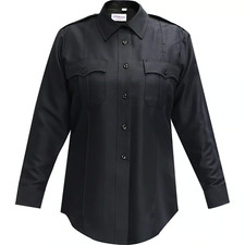 NEW FLYING CROSS WOMENS 142R78Z COMMAND LONG SLEEVE ZIPPER SHIRT LAPD NAVY 38