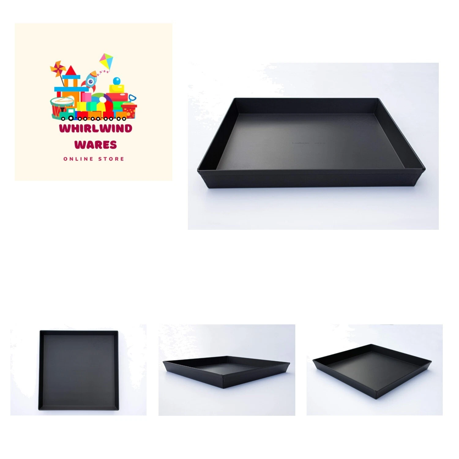 Lloyd Pans Sicilian Style Pizza Pan 14 Inch by 14 Inch by 1.5 Inch - PSTK