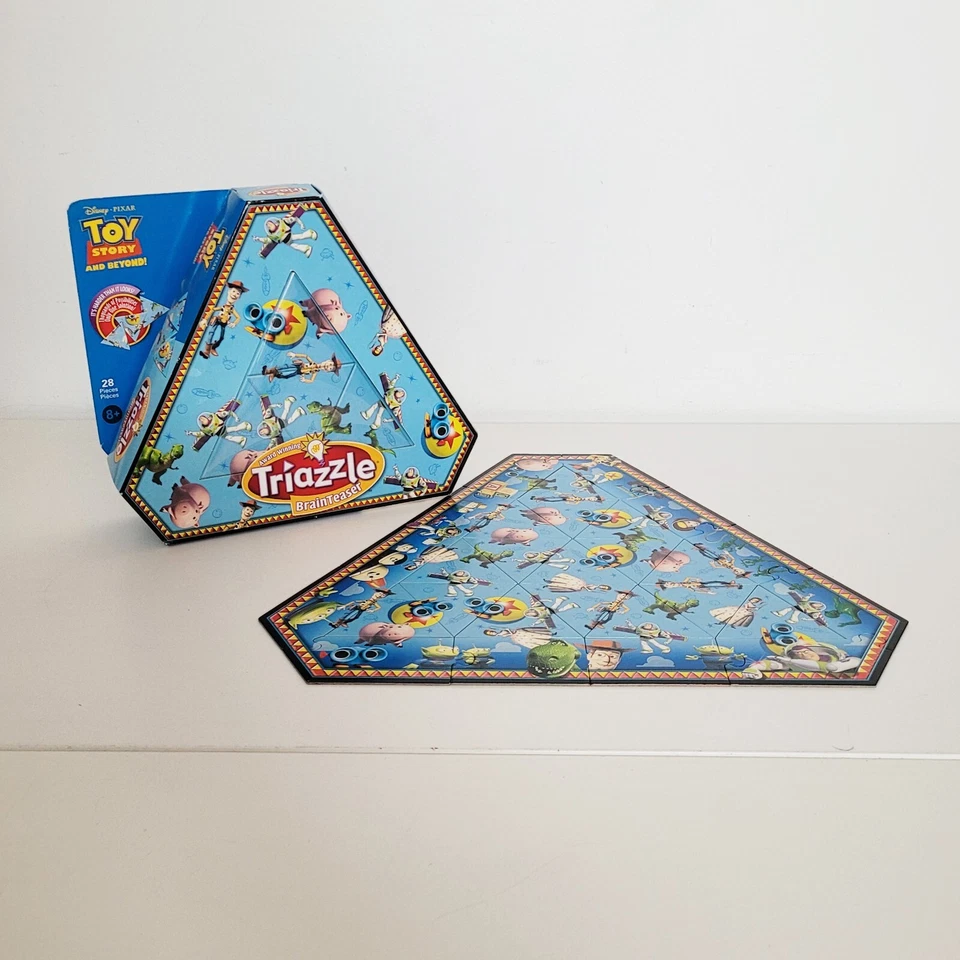 Triazzle Pixar Toy Story Brain Teaser Puzzle Rare Collectable Dan Gilbert Design Foto 2 de 4