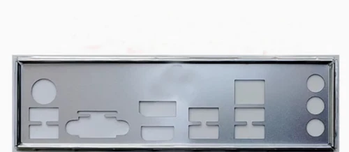 Shield I/O IO Backplate For MSI Z590M BOMBER Motherboard