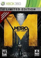 Metro: Last Light -- Limited Edition (Microsoft Xbox 360, 2013) * NTSC-J * New