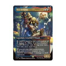 WotC Universes Beyond: FINAL FANTASY Vivi Ornitier (Borderless) (MR) (Foil) NM