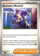 Acerola's Mischief 180/217 Uncommon Ascended Heroes Pokemon Near Mint