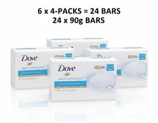 24 x Dove Gentle Exfoliating Beauty Cream Soap Bar (24x90g) - FREE POST