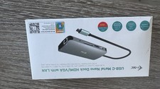 Image of I-tec Metal Nano Dock USB-C, HDMI/VGA with LAN