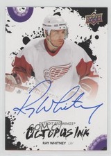 2025-26 Upper Deck Detroit Red Wings Centennial Octopus Ink Ray Whitney Auto av1
