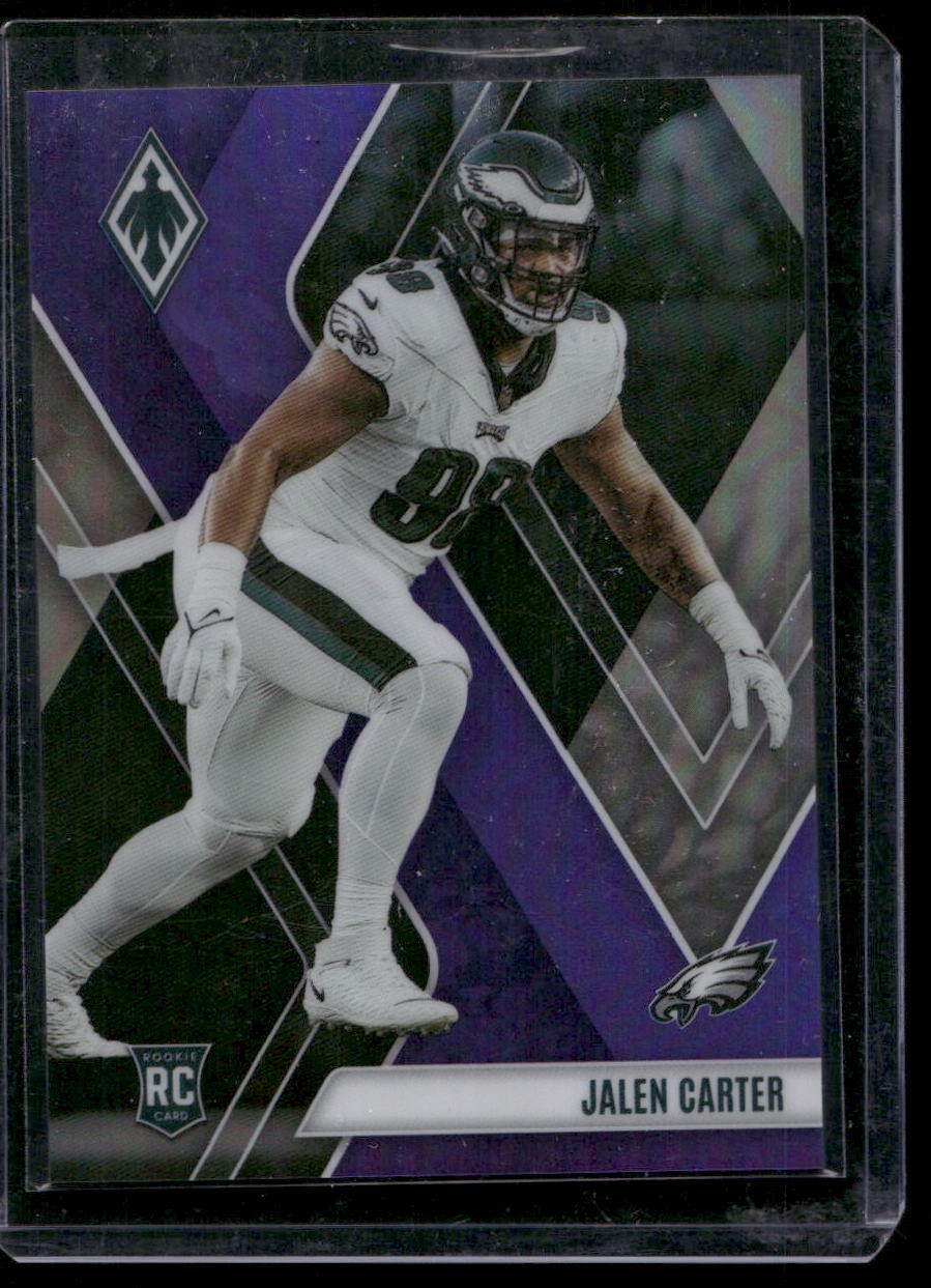 2023 Panini Phoenix #143 Jalen Carter Purple #/125 ROOKIE CARD RC