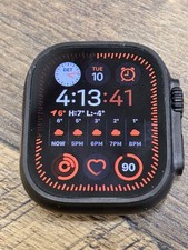 apple watch ultra 2 black titanium 49mm