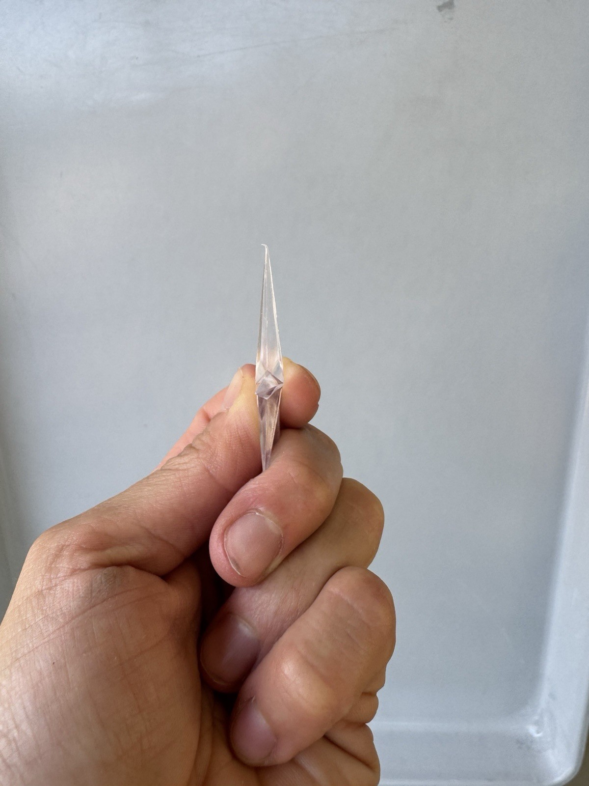 Vtg Ceramic Christmas Tree Slim Flat Mantel Window Sill Byron Molds 14”