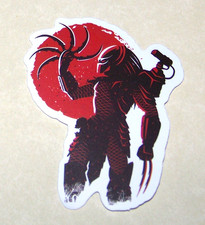 Predator Alien Hunter Cut Sticker Decal Movie Action Sci-Fi Horror Film