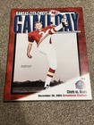 FOOTBALL PROGRAM KANSAS CITY CHIEFS CHICAGO BEARS 12/28 2003 JAN STENERUD — photo 1