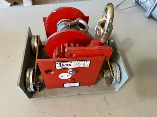 Thern, Hand Crane/Winch, 750 lb max, Model 465