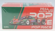 Pop Race 1/64 Mazda 787B #55 1991 Le Mans 24 Hours Winner Car & Near Mint