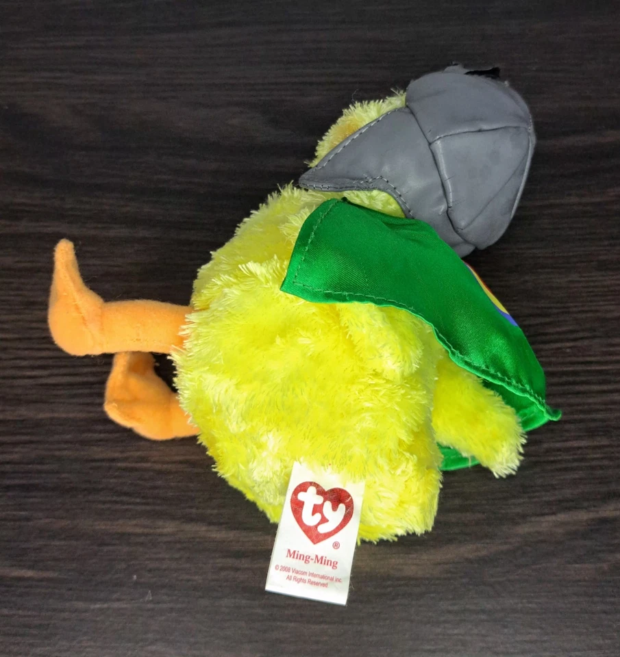 Set of 3 TY Wonder Pets Beanie Babies: LINNY, TUCK, MING MING. Plush Toys 7" - Image 3 of 4