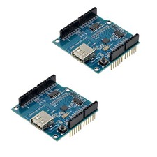 2X USB Host Shield Support Google Android ADK MEGA 2560 for Arduino Soldered Pin