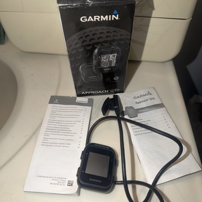armin Approach G10, Compact and Handheld Golf GPS with 1.3-inch Display, Black