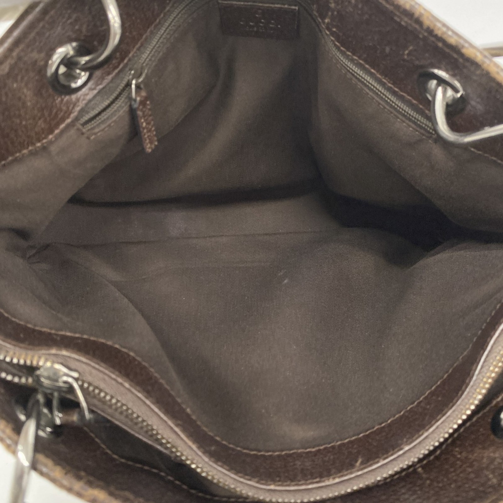 Gucci GG Canvas Tote Bag 120837 Brown Women's GZl1fccy thumbnail 4