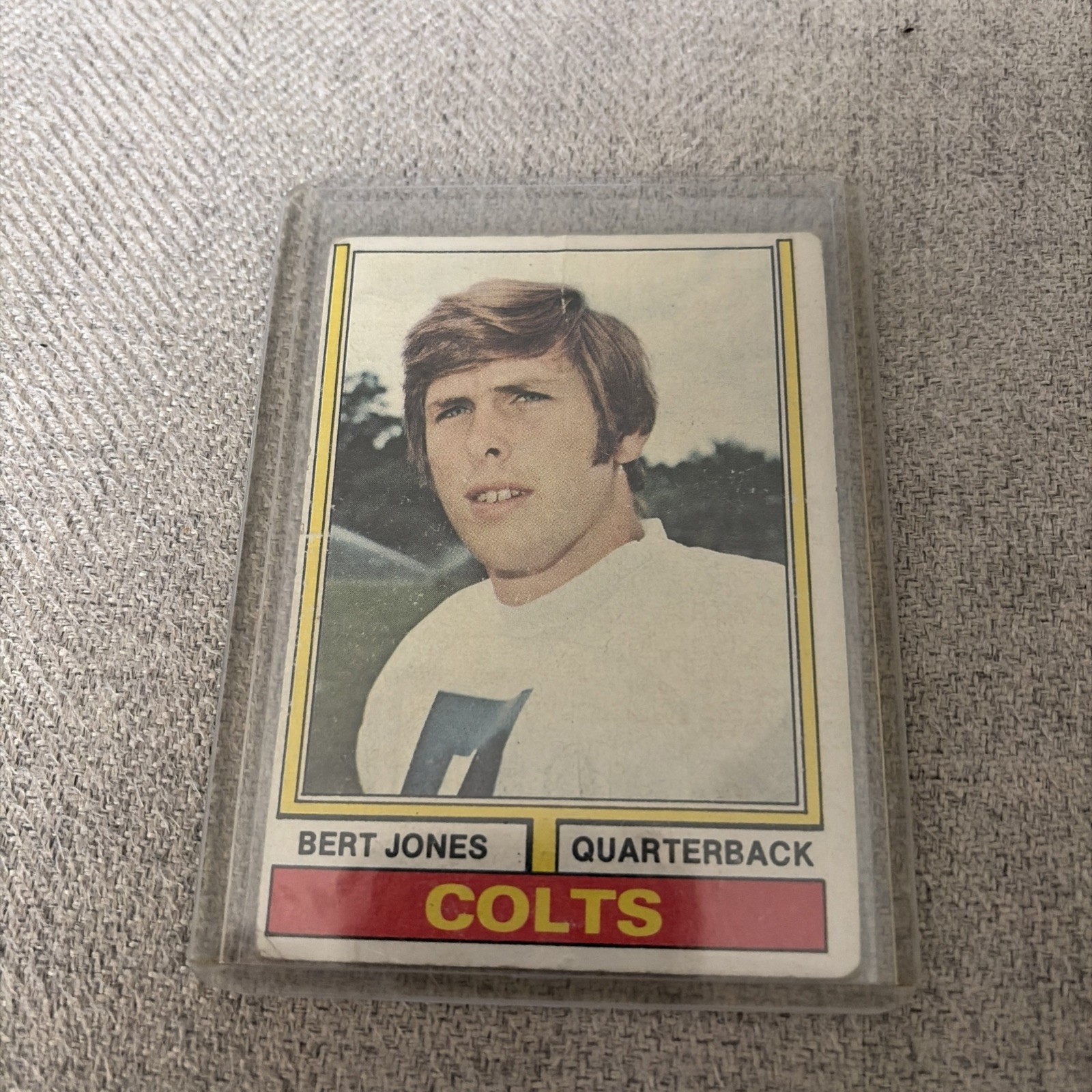 1974 Topps #524 Bert Jones Rookie RC Baltimore Colts VG-EX