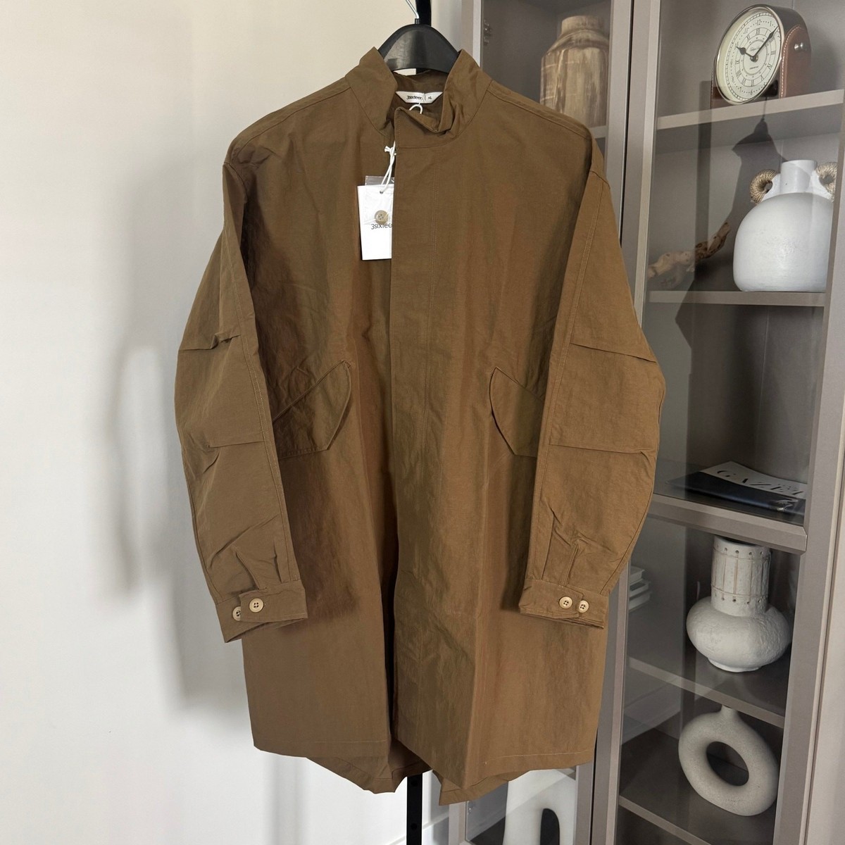 3sixteen M-65 Fishtail Water Resistant Crinkle Nylon Parka XL NEW