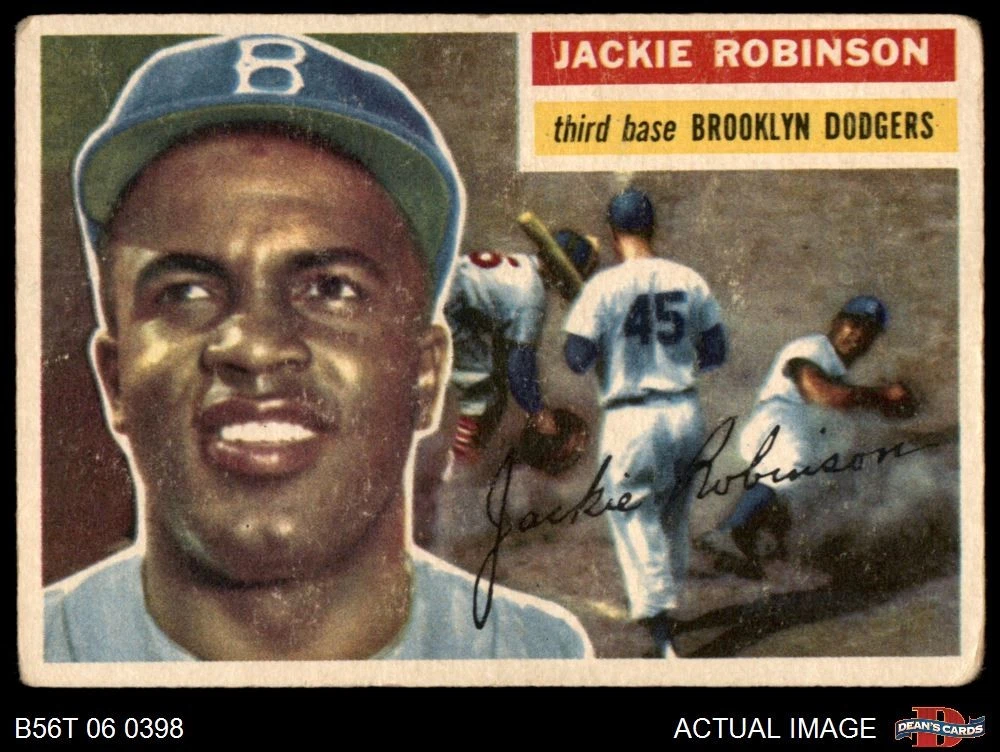 1956 Topps - Jackie Robinson #30 for sale | eBay